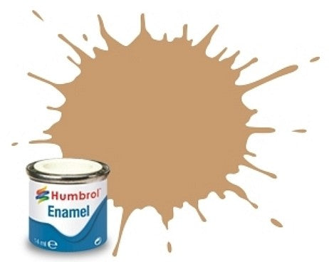 Humbrol 94 14ml. Enamel Matte Brown Yellow Tinlets (6)