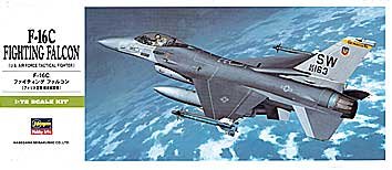 Hasegawa 232 1/72 F16C Falcon Aircraft