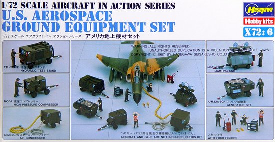 Hasegawa 35006 1/72 US Ground Equipment