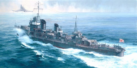Hasegawa 40022 1/350 IJN Yukikaze Type KOH Destroyer Operation Ten-Go 1945