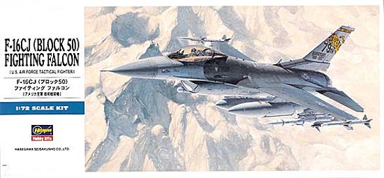 Hasegawa 448 1/72 F16C/J Block 50 Fighter