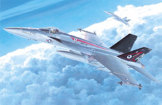 Hasegawa 549 1/72 F/A18E USN Fighter