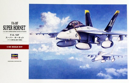 Hasegawa 7238 1/48 F/A18F USN Fighter