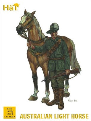 Hat Industries 8153 1/72 WWI Australian Light Horse (18 Mtd, 12 Foot)