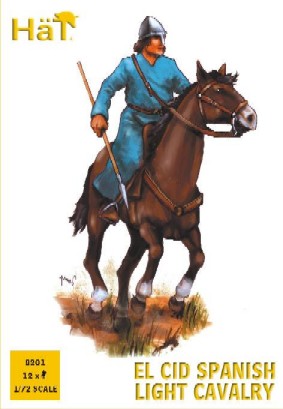 Hat Industries 8201 1/72 El Cid Spanish Light Cavalry (12 Mtd)