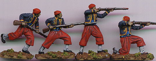 Hat Industries 9001 1/32 American Civil War Union Zouave Set #1 (16)