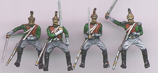 Hat Industries 9009 1/32 Napoleonic French Dragoons (8 Mtd)