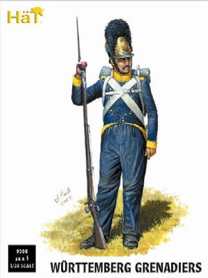 Hat Industries 9308 1/32 Napoleonic Wurttemberg Grenadiers (18)