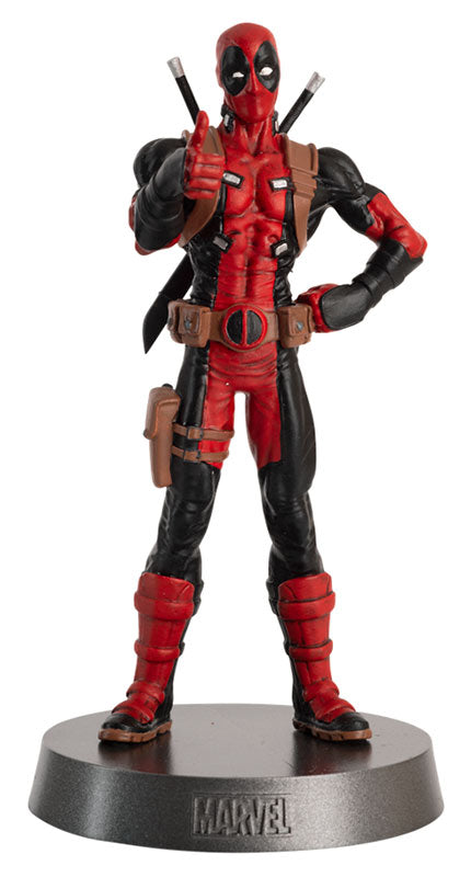 Eaglemoss HWDEN001 1/18 Scale Deadpool Classic Marvel Comics Heavyweights Series Solid Diecast