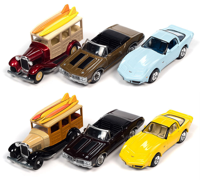 Johnny Lightning JLCT011-CASE 1/64 Scale Collector's Tin 2023 Release 1