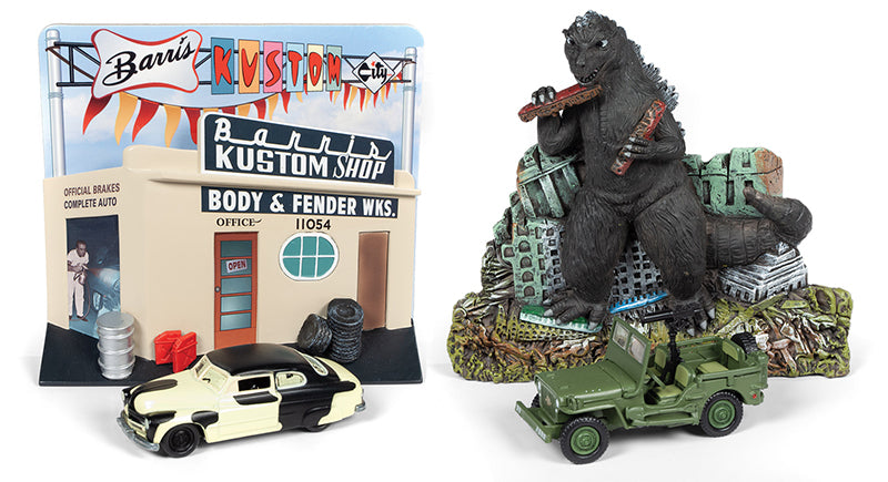 Johnny Lightning JLDR008-SET 1/64 Scale Silver Screen Dioramas 2019 Release 1