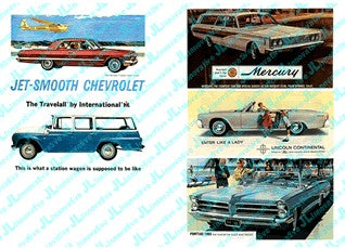 JL Innovative 175 HO 1960's Billboard Signs (10) (D)