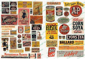 JL Innovative 178 HO 1940-50's Paint & Consumer Signs (54)
