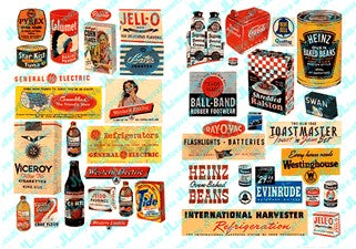 JL Innovative 182 HO 1940-50's Household Posters/Signs (41)