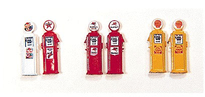 JL Innovative 515 HO Deluxe Custom Gas Pumps Red, Mobil (2)