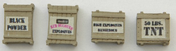 JL Innovative 532 HO Custom Crates Explosives/TNT, Tan (4)