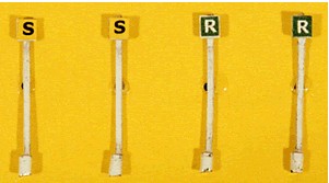 JL Innovative 830 HO Custom Resume/Slow Sign Set (4)