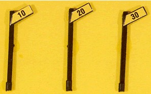 JL Innovative 843 HO Custom Slow Speed Signs/Angled Style (3)