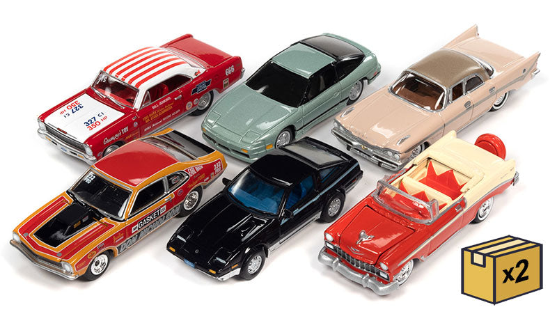 Johnny Lightning JLPK018-B-CASE 1/64 Scale Twin Pack 2022 Release 2B
