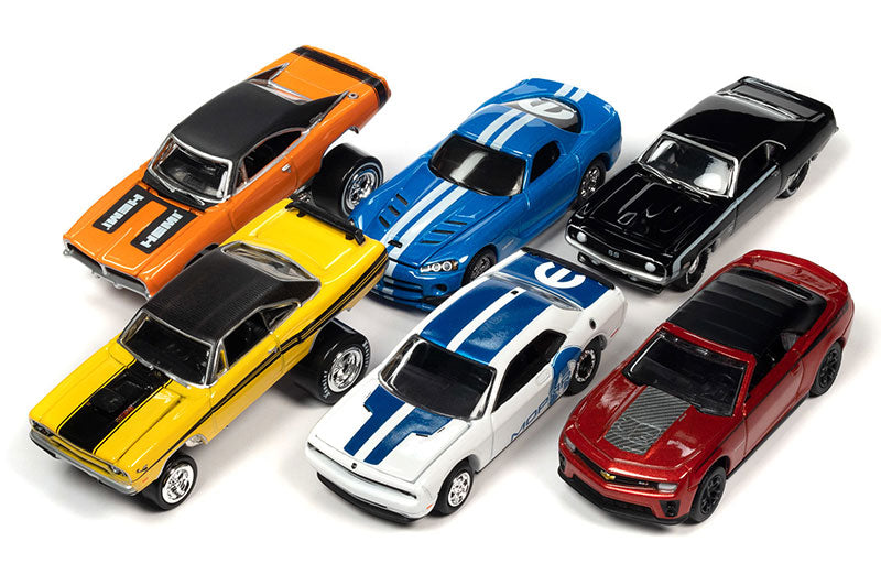 Johnny Lightning JLPK020-A-SET 1/64 Scale Twin Pack 2023 Release 1A
