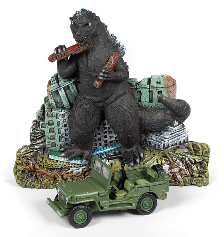Johnny Lightning JLSP065 1/64 Scale Godzilla Facade