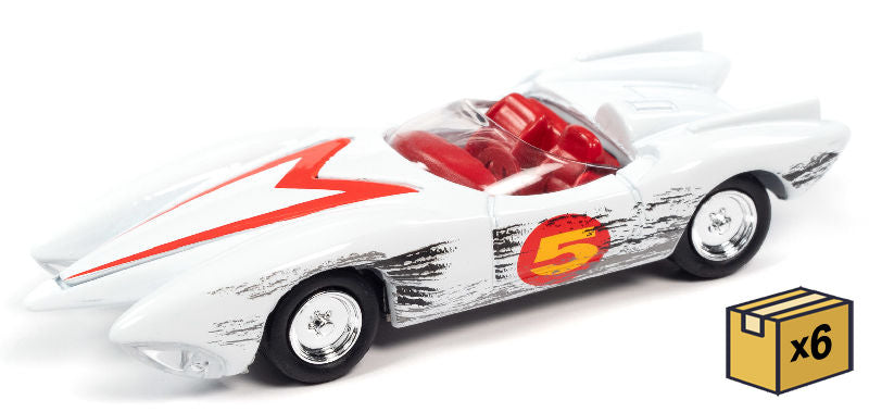 Johnny Lightning JLSP159-CASE 1/64 Scale Speed Racer - Mach 5