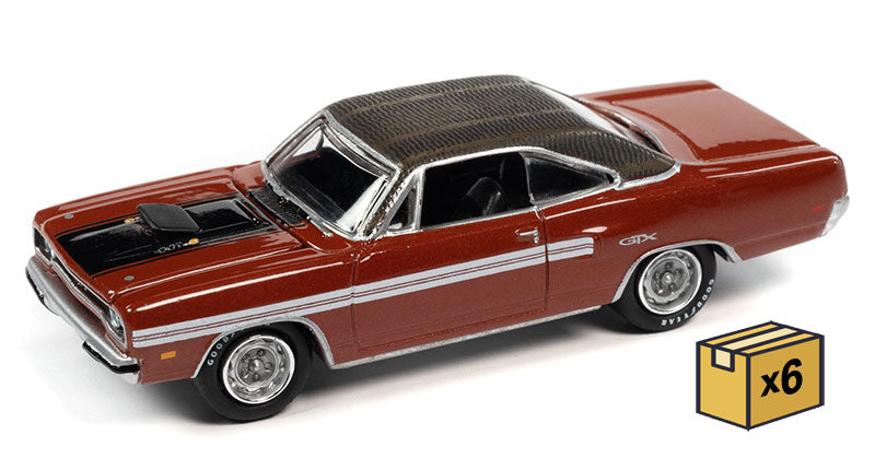 Johnny Lightning JLSP177-B-CASE 1/64 Scale 1970 Plymouth GTX