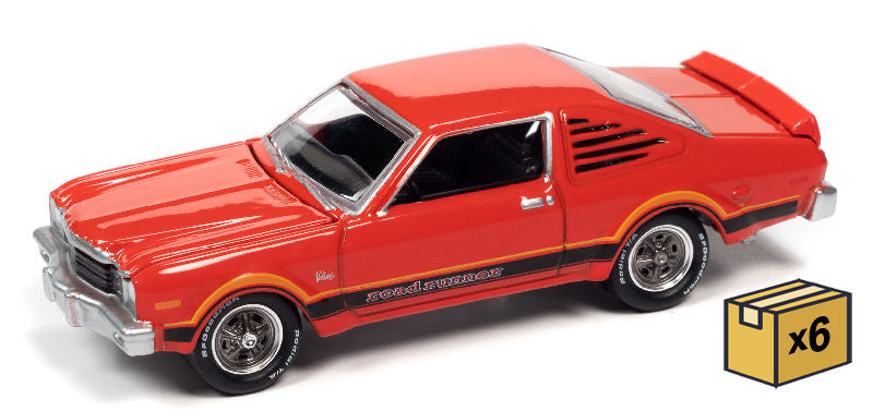 Johnny Lightning JLSP197-A-CASE 1/64 Scale 1976 Plymouth Road Runner