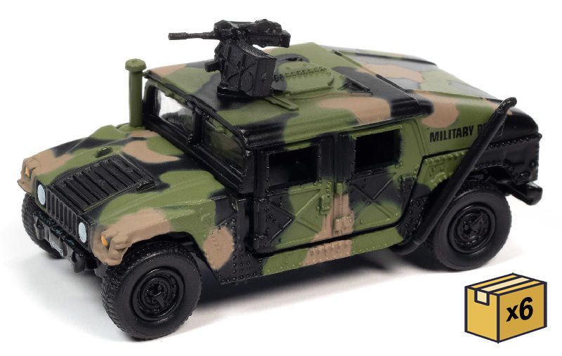 Johnny Lightning JLSP198-A-CASE 1/64 Scale M1025 HMMWV Armament Carrier HUMVEE 4-CT Armored Fastback