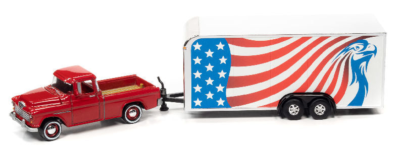 Johnny Lightning JLSP200-A 1/64 Scale 1955 Chevrolet Cameo Pickup Truck