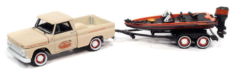 Johnny Lightning JLSP203-A 1/64 Scale 1965 Chevrolet Stepside Pickup Truck