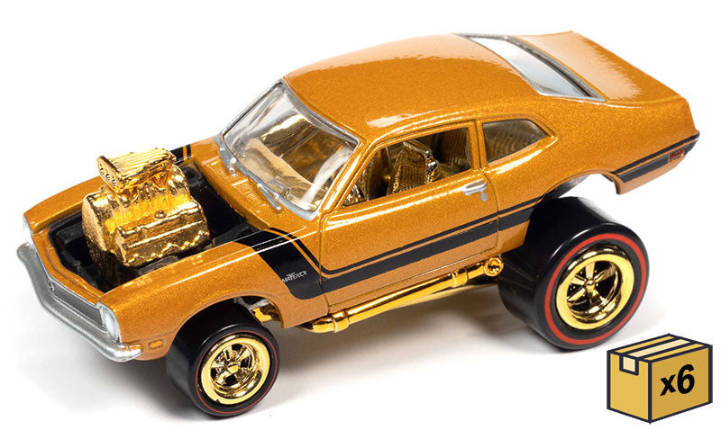 Johnny Lightning JLSP229-B-CASE 1/64 Scale 1972 Ford Maverick