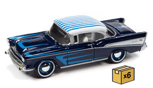 Johnny Lightning JLSP230-B-CASE 1/64 Scale 1957 Chevrolet Bel Air