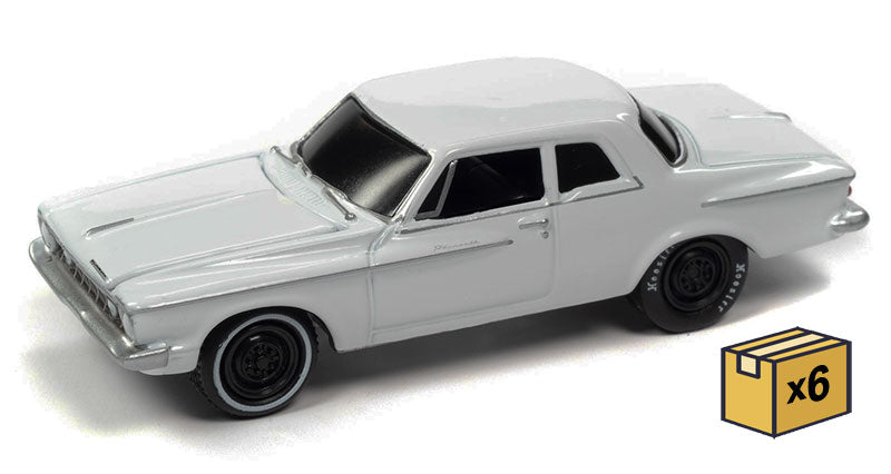 Johnny Lightning JLSP248-B-CASE 1/64 Scale 1962 Plymouth Savoy Max Wedge