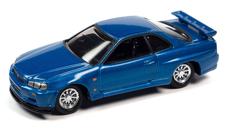 Johnny Lightning JLSP262 1/64 Scale Trivial Pursuit - 1999 Nissan Skyline GT-R