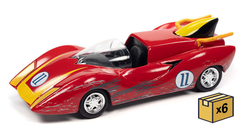 Johnny Lightning JLSP263-CASE 1/64 Scale Speed Racer - Captain Terror