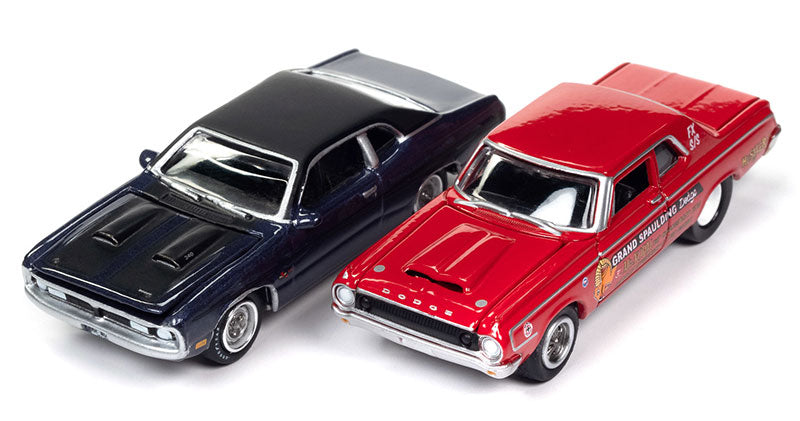 Johnny Lightning JLSP275-A 1/64 Scale Mr. Norm's Grand Spaulding Dodge Twin Pack Twin