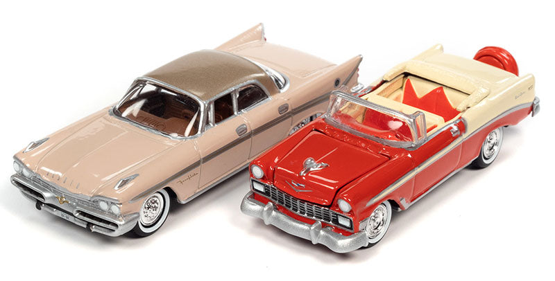 Johnny Lightning JLSP285-B 1/64 Scale 50's and Fins Twin Pack Twin Pack