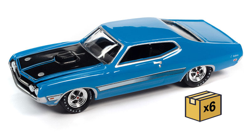 Johnny Lightning JLSP287-A-CASE 1/64 Scale 1971 Ford Torino Cobra