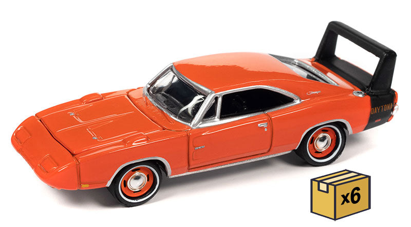 Johnny Lightning JLSP288-A-CASE 1/64 Scale 1969 Dodge Charger Daytona