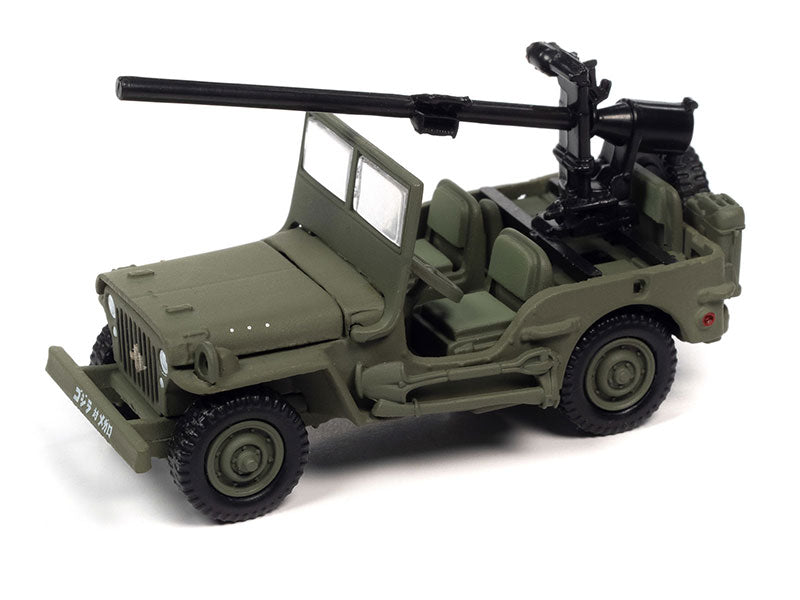 Johnny Lightning JLSP314 1/64 Scale Willys Jeep MB 1973 Godzilla vs Megalon
