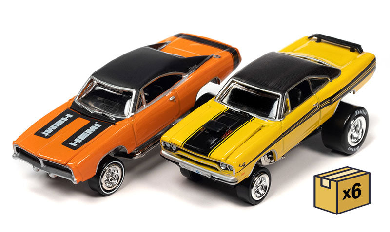 Johnny Lightning JLSP318-A-CASE 1/64 Scale Hemi Zinger Twin Pack
