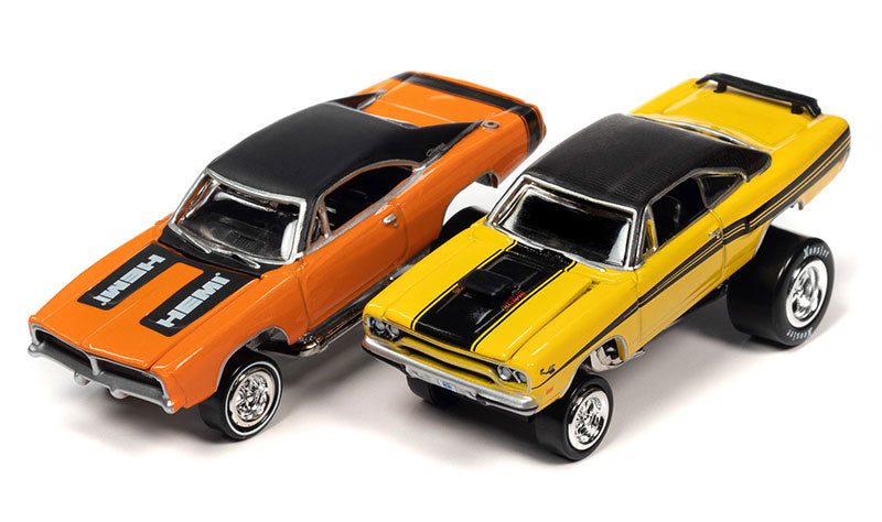 Johnny Lightning JLSP318-A 1/64 Scale Hemi Zinger Twin Pack Diecast metal body and