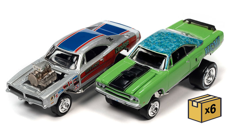 Johnny Lightning JLSP318-B-CASE 1/64 Scale Hemi Zinger Twin Pack