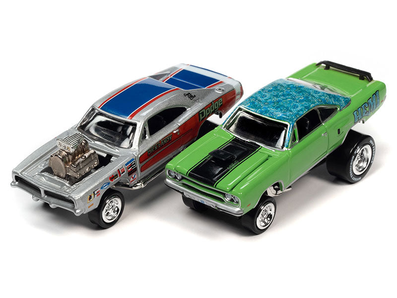 Johnny Lightning JLSP318-B 1/64 Scale Hemi Zinger Twin Pack Diecast metal body and