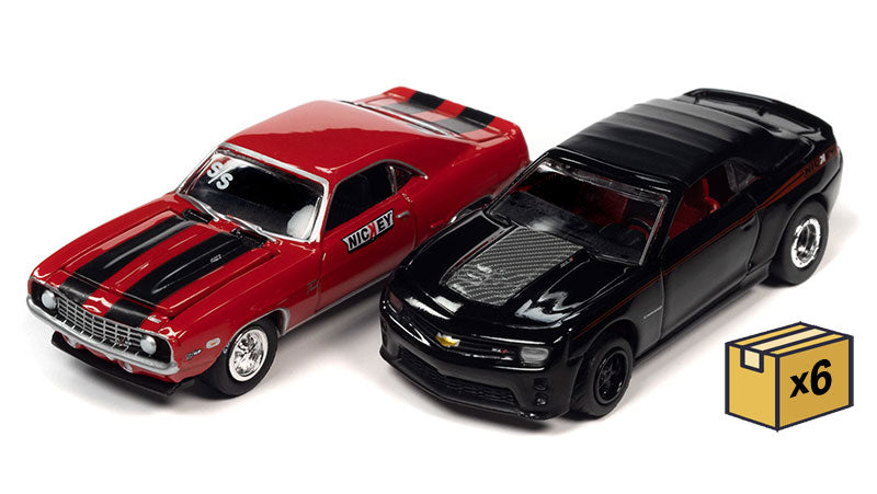 Johnny Lightning JLSP320-B-CASE 1/64 Scale NICKEY Twin Pack - 6-Piece Non-Returnable Factory-Sealed Case