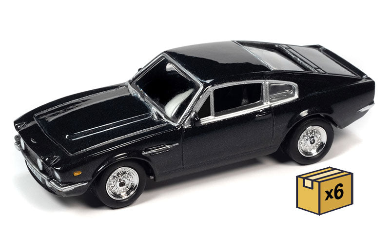 Johnny Lightning JLSP327-CASE 1/64 Scale James Bond - 1987 Aston Martin Vantage in Cumberland