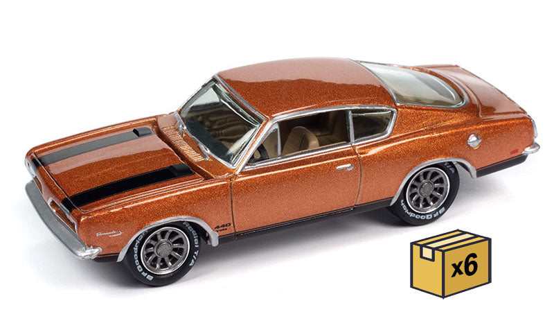Johnny Lightning JLSP354-B-CASE 1/64 Scale 1969 Plymouth Barracuda