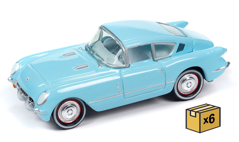Johnny Lightning JLSP358-B-CASE 1/64 Scale 1954 Chevrolet Corvair Concept Car