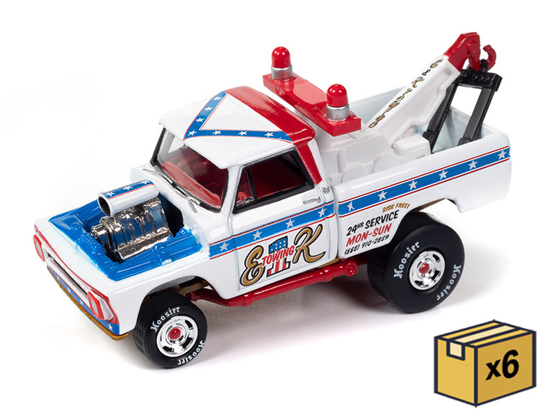 Johnny Lightning JLSP365-CASE 1/64 Scale E.K. Towing - 1965 Chevrolet Tow Truck